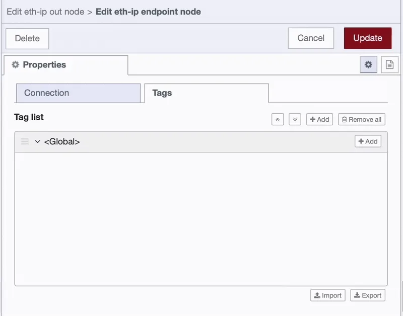 Adding tags to read and write