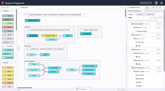Screenshot of Getting Started with Dashboard