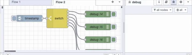 Finding the debug node which generated the log line