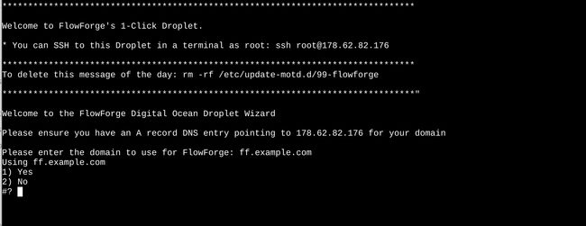 Digital Ocean Wizard