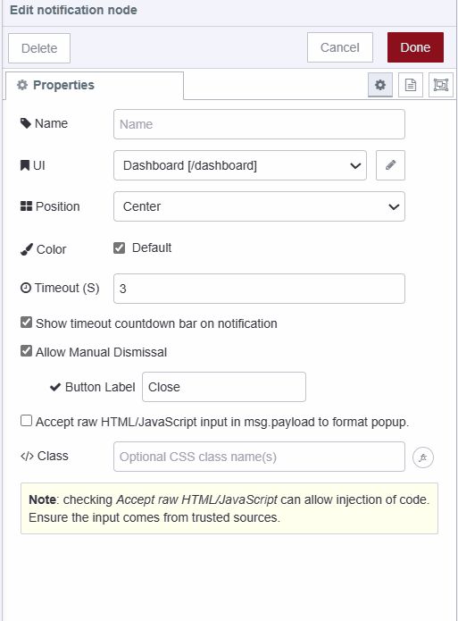"Screenshot displaying ui-notification widgets configuration"
