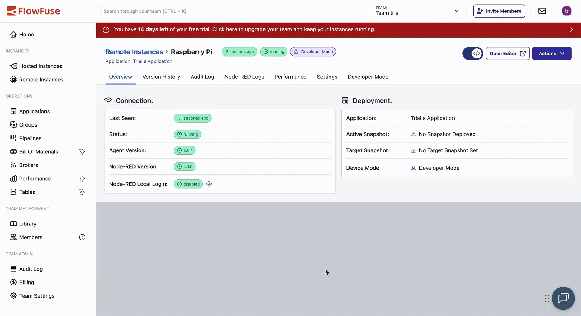 FlowFuse Device Management Tools