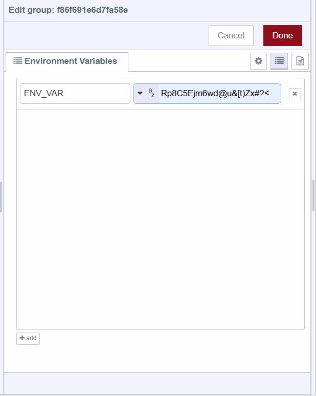 Image showing Node-RED Palette Search bar