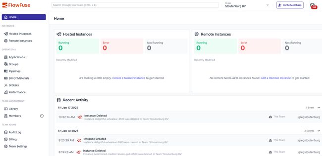 Screenshot of New Homepage