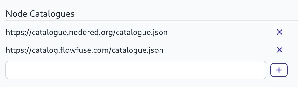 Node Catalogues