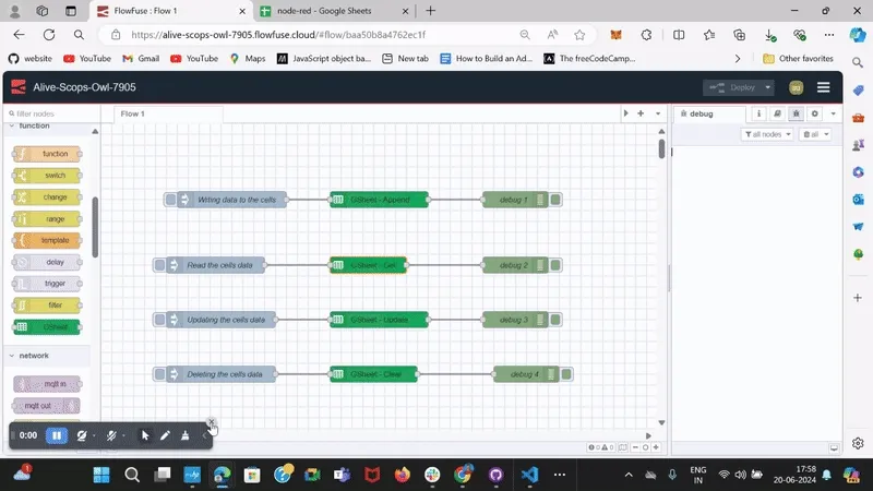 Image showing the delete operation "Image showing the delete operation"