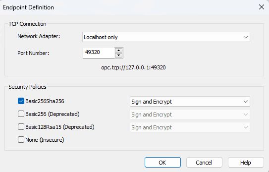 kepware endpoint definition