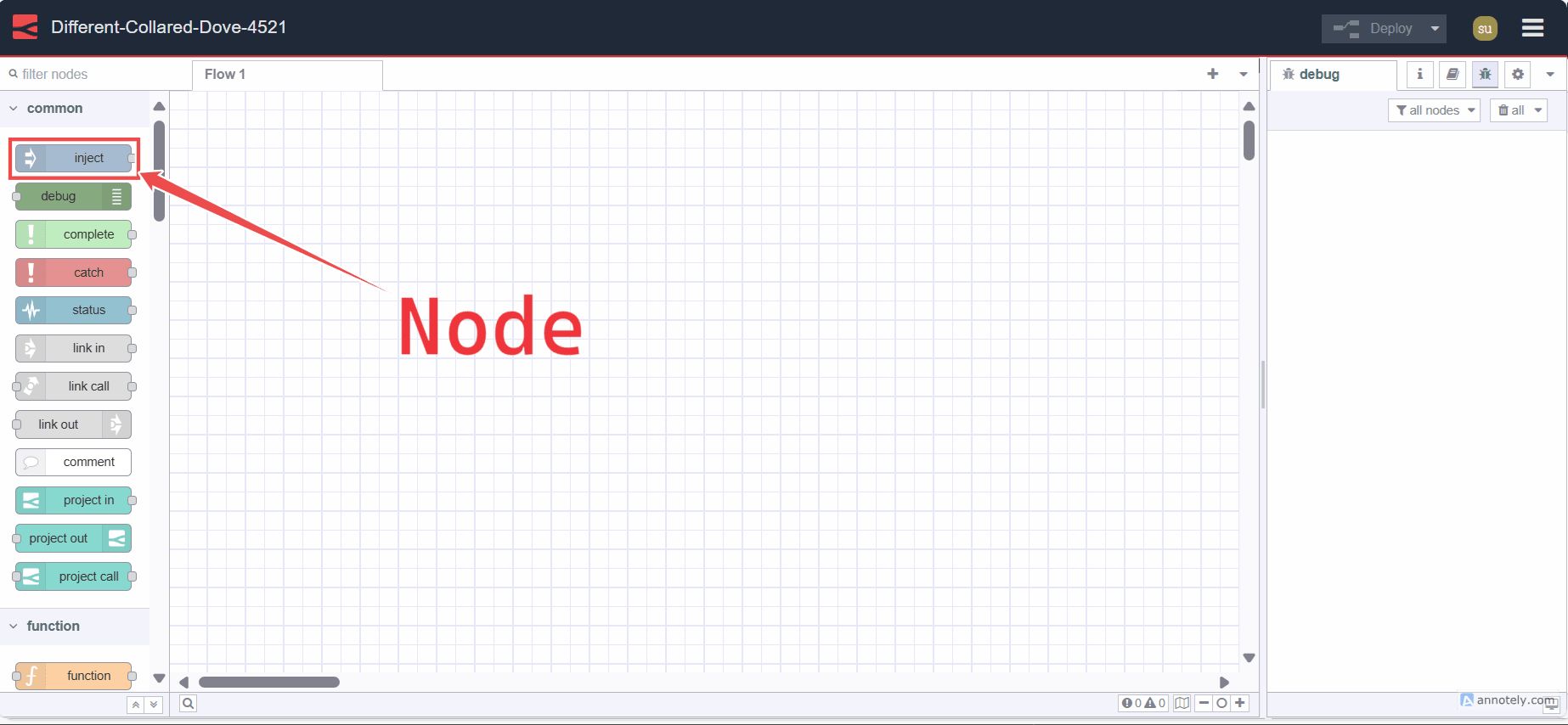 Image displaying node Image displaying node