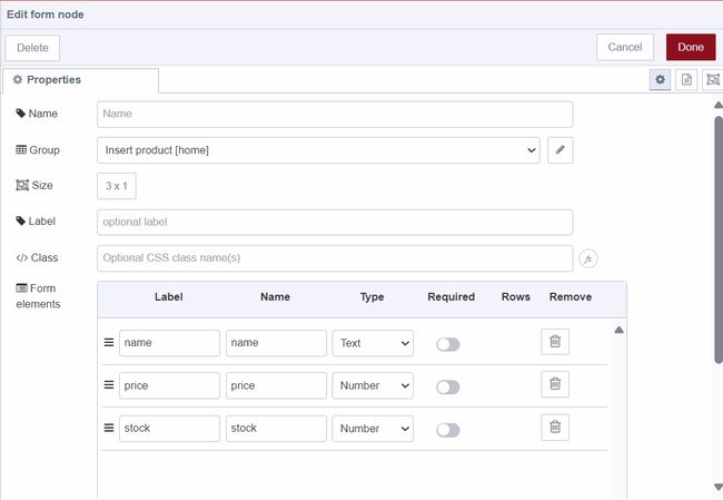 Adding form to insert data "Adding form to insert data"