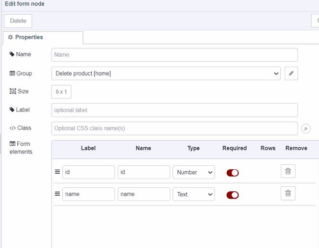 Deleting product data to the database "Deleting product data to the database"