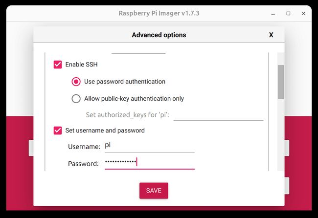 Configure RPi OS before flashing