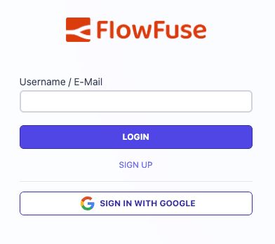 Screenshot of Google Signin