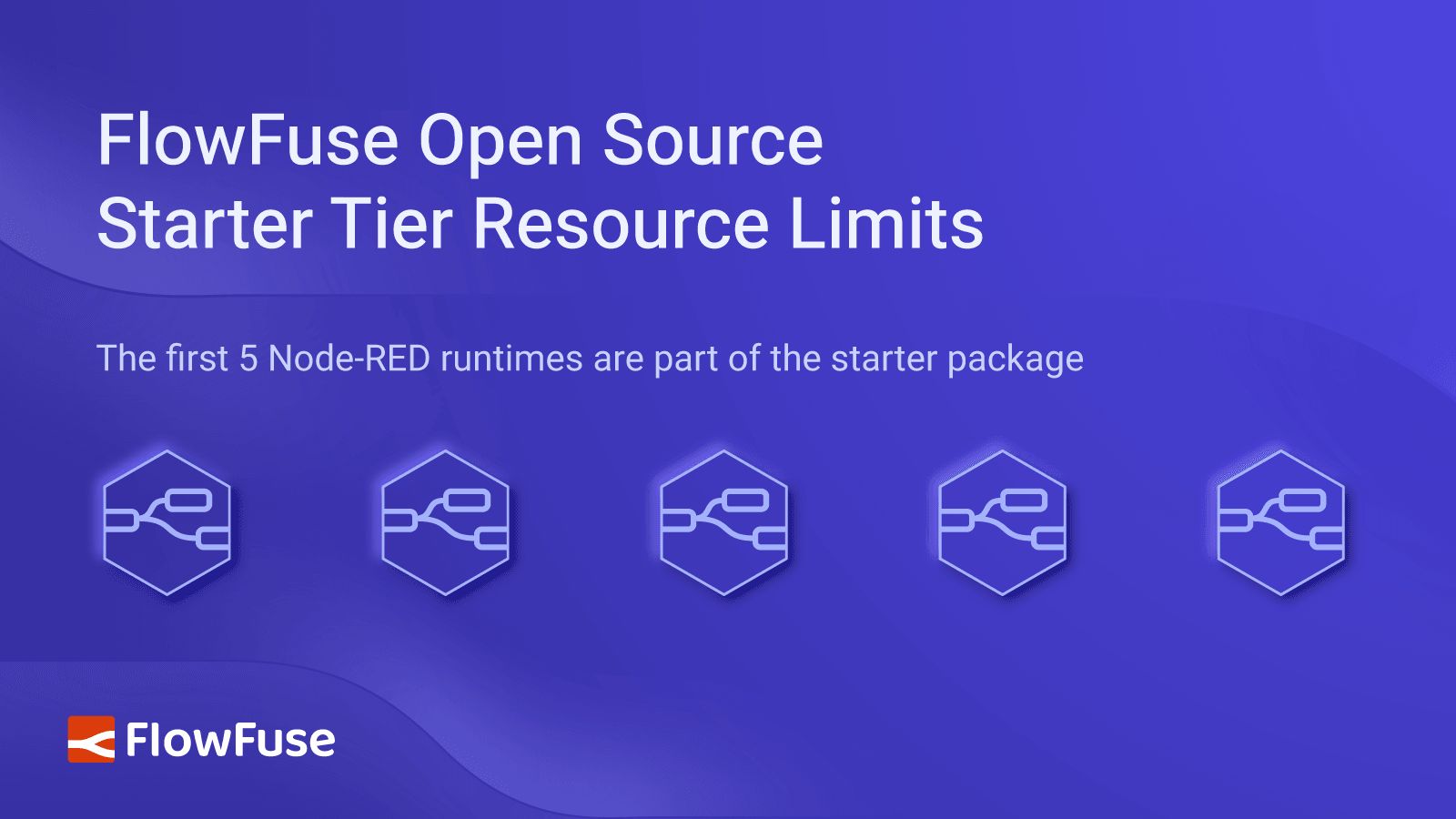 Image representing FlowFuse Open Source Starter Tier Resource Limits