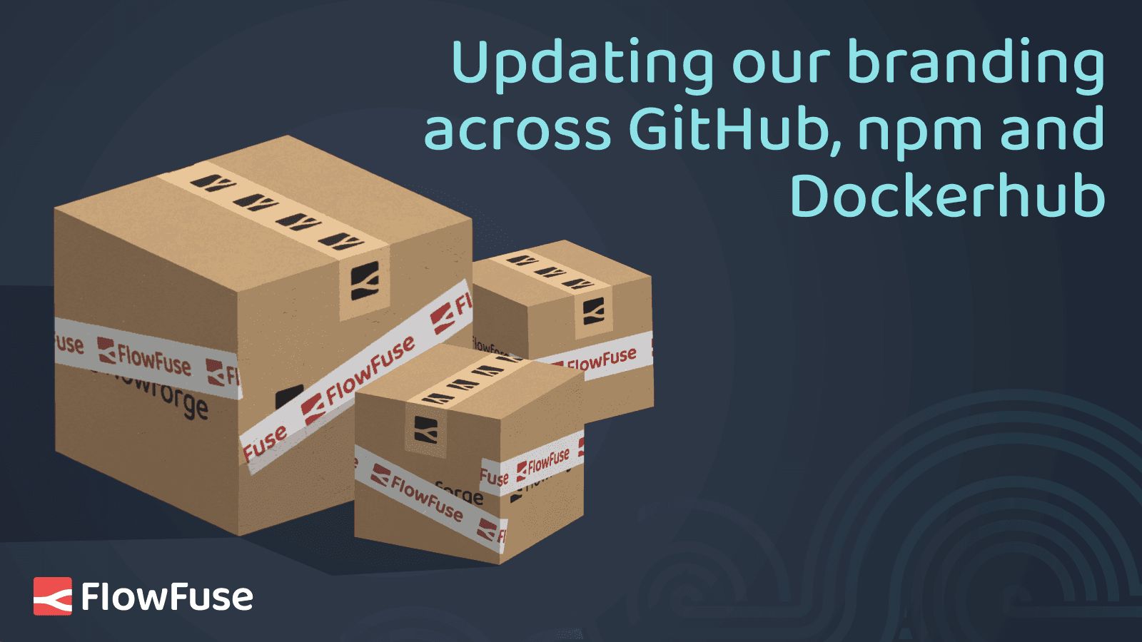Image representing Updating our branding across GitHub, npm and Dockerhub
