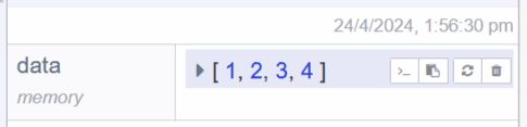 Screenshot showing Node-RED Context data tab options for managing variables "Screenshot showing Node-RED Context data tab options for managing variables"