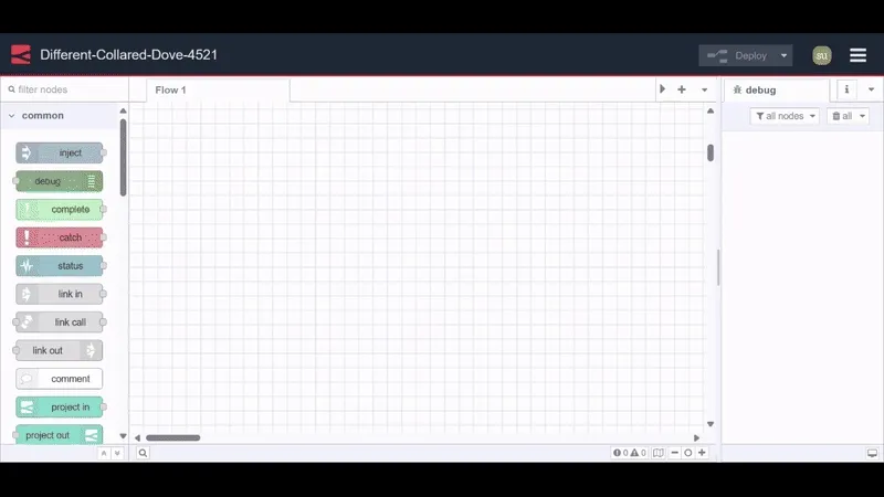 Screenshot showing how to set flow level environment variables "Screenshot showing how to set flow level environment variables"